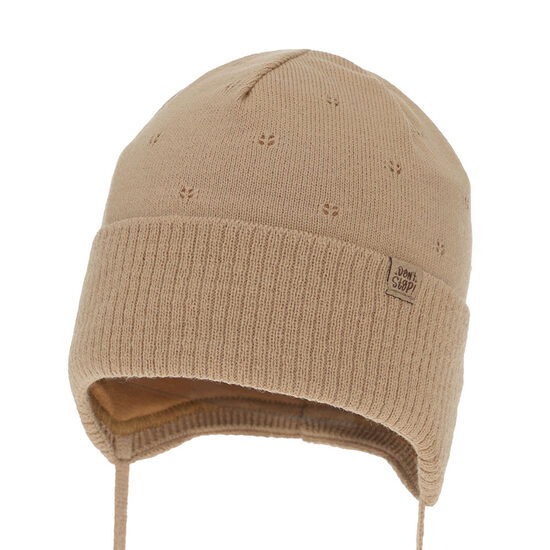 Mid-season hat, lught brown | Leif (6-9 months, 12-18 months)